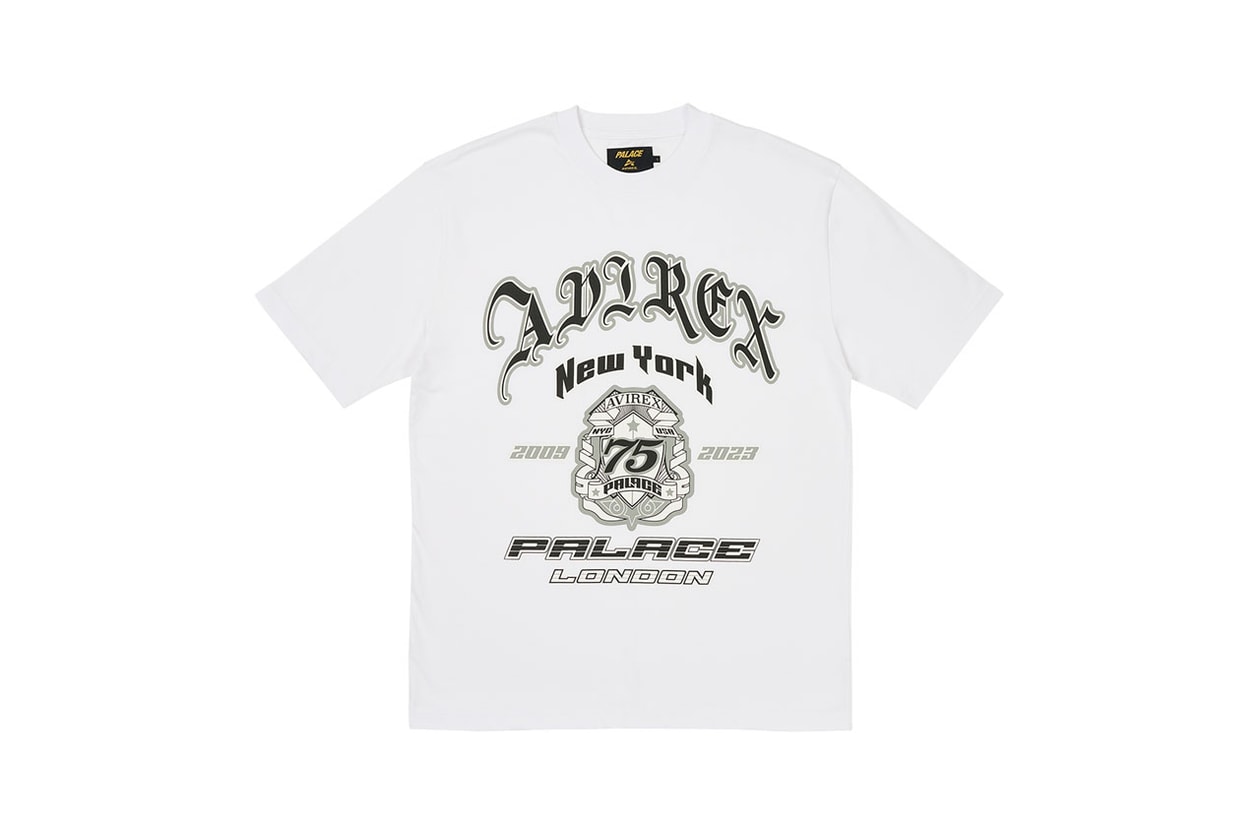 palace skateboards london fall 2023 collection drop full look gore tex avirex official release date info photos price store list buying guide spice girls