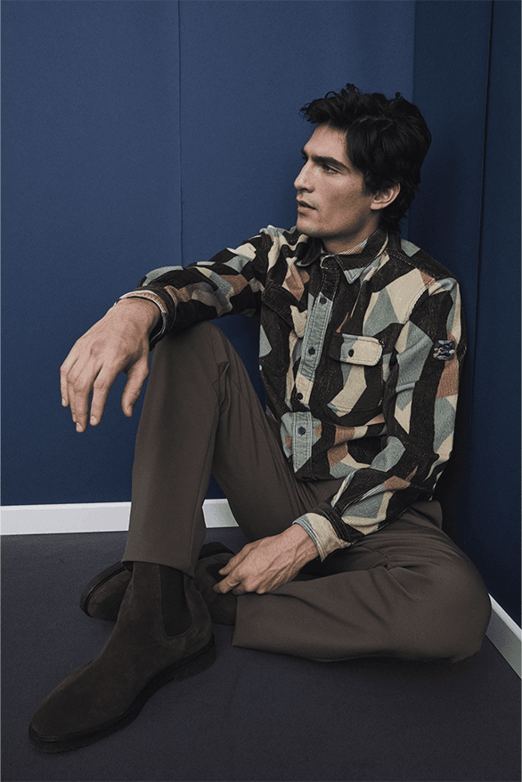 PAUL&SHARK Fall Winter 2023 Drop 1 menswear Hollywood cinema LOROPIANA