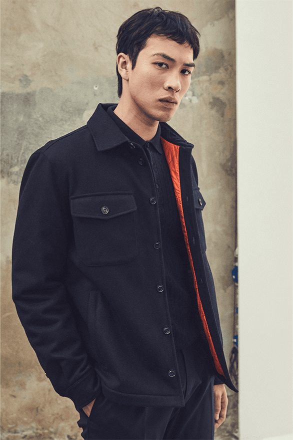 PAUL&SHARK Fall Winter 2023 Drop 1 menswear Hollywood cinema LOROPIANA