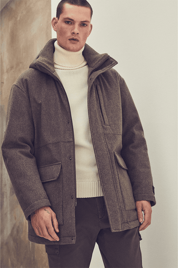 PAUL&SHARK Fall Winter 2023 Drop 1 menswear Hollywood cinema LOROPIANA