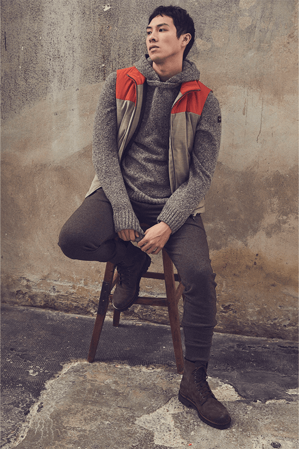 PAUL&SHARK Fall Winter 2023 Drop 1 menswear Hollywood cinema LOROPIANA