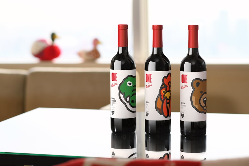 penfolds wine one nigo creative partner australia france china america collection hbx motifs animals human made