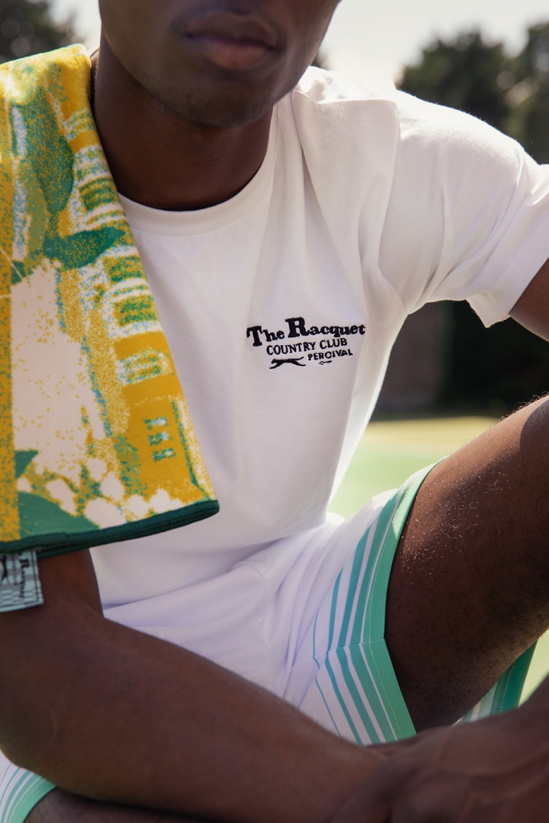 Percival x Slazenger Collection Collaboration Tennis Wimbledon Grand Slam July 4 Independence Day Drops Release Information Looks