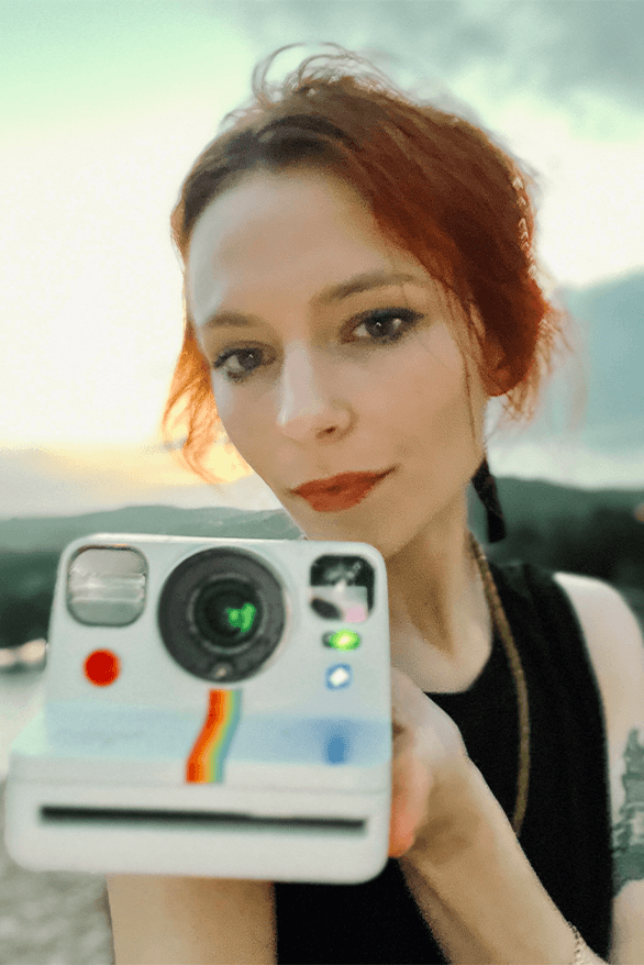 Polaroid Real Life Campaign instant cameras Now Now+ Oskar Smolokowski Karabo Mooki Thalía Gochez Andre D Wagner