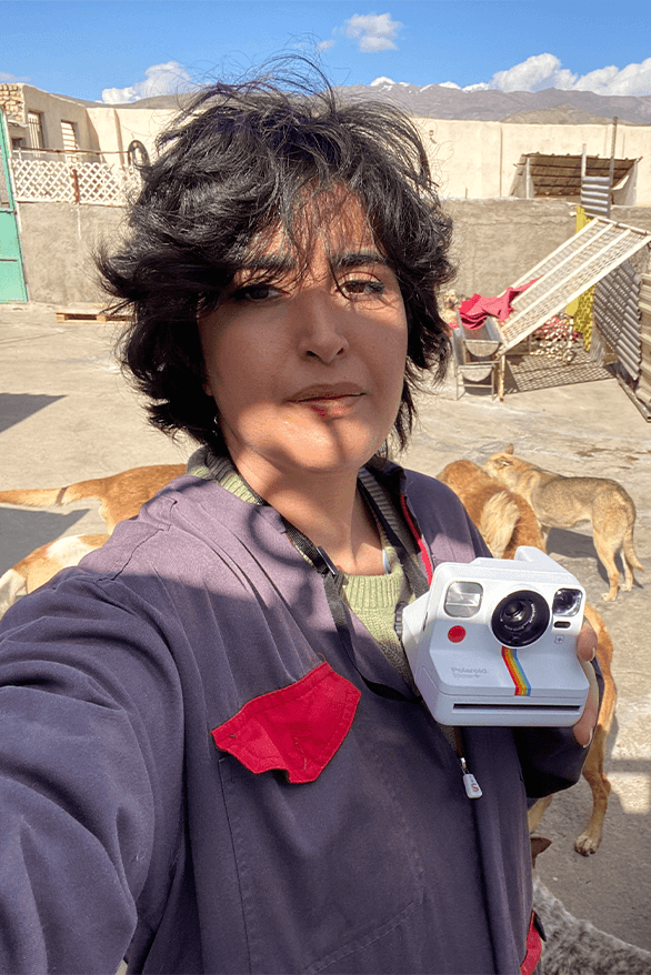 Polaroid Real Life Campaign instant cameras Now Now+ Oskar Smolokowski Karabo Mooki Thalía Gochez Andre D Wagner