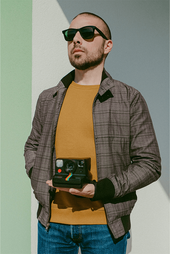 Polaroid Real Life Campaign instant cameras Now Now+ Oskar Smolokowski Karabo Mooki Thalía Gochez Andre D Wagner