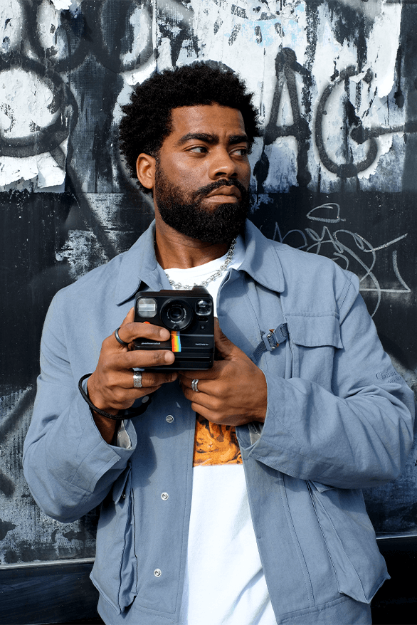 Polaroid Real Life Campaign instant cameras Now Now+ Oskar Smolokowski Karabo Mooki Thalía Gochez Andre D Wagner