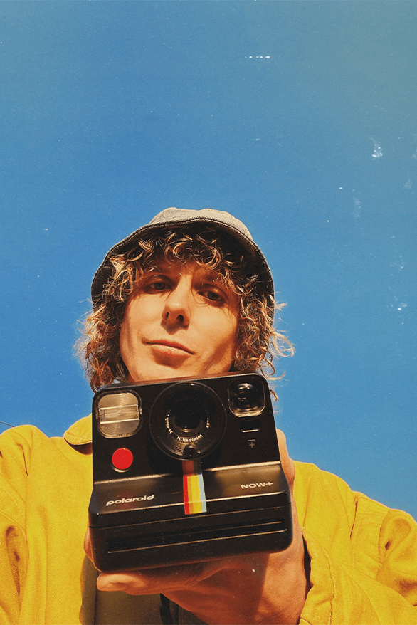 Polaroid Real Life Campaign instant cameras Now Now+ Oskar Smolokowski Karabo Mooki Thalía Gochez Andre D Wagner