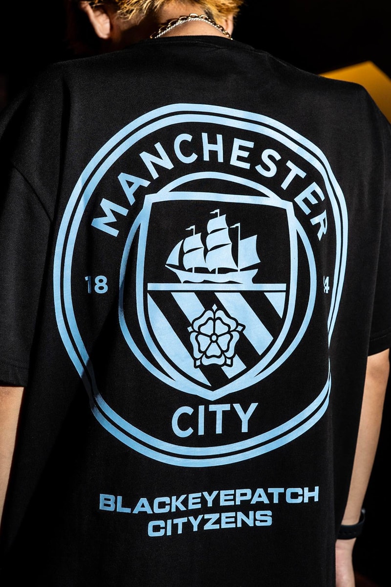 PUMA Manchester City BlackEyePatch Collaboration football jersey shirts uniform collection soccer