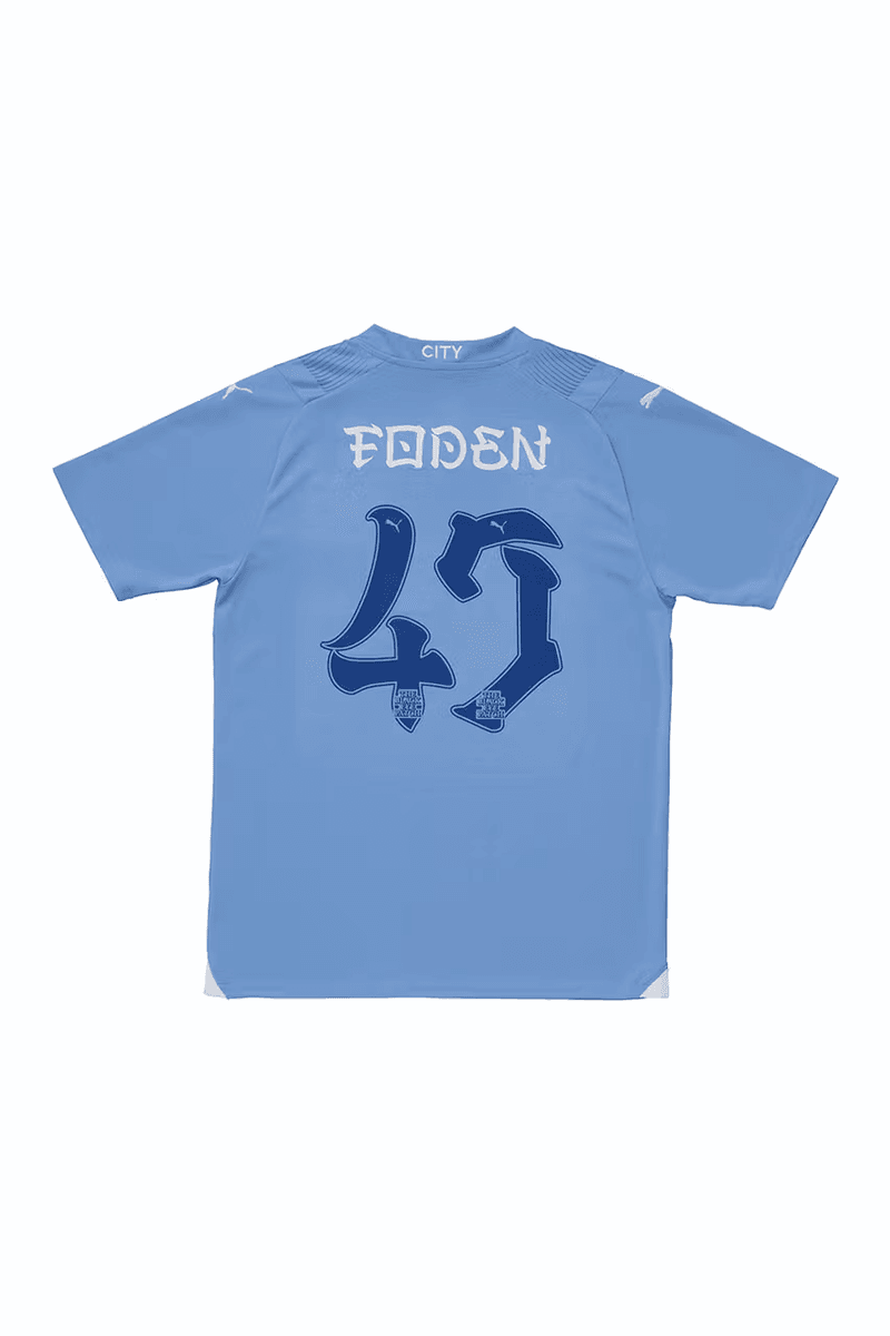 PUMA Manchester City BlackEyePatch Collaboration football jersey shirts uniform collection soccer