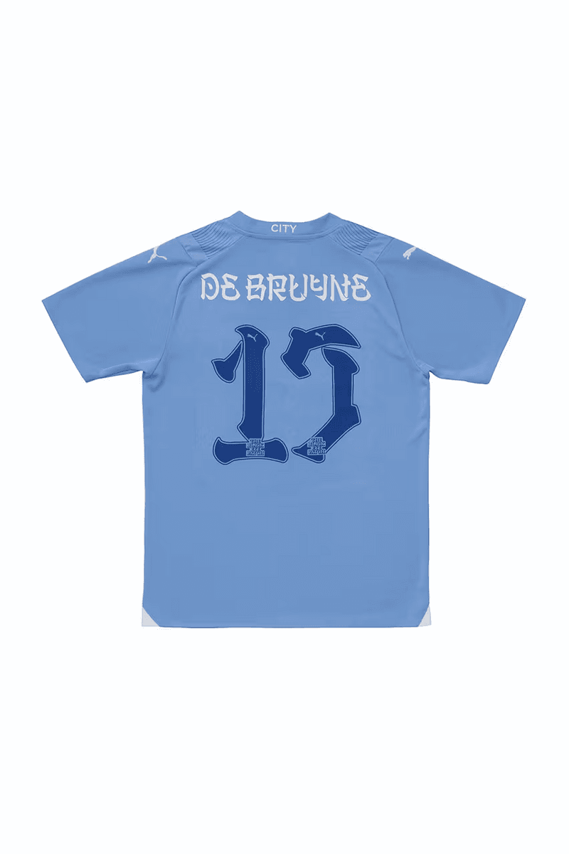 PUMA Manchester City BlackEyePatch Collaboration football jersey shirts uniform collection soccer