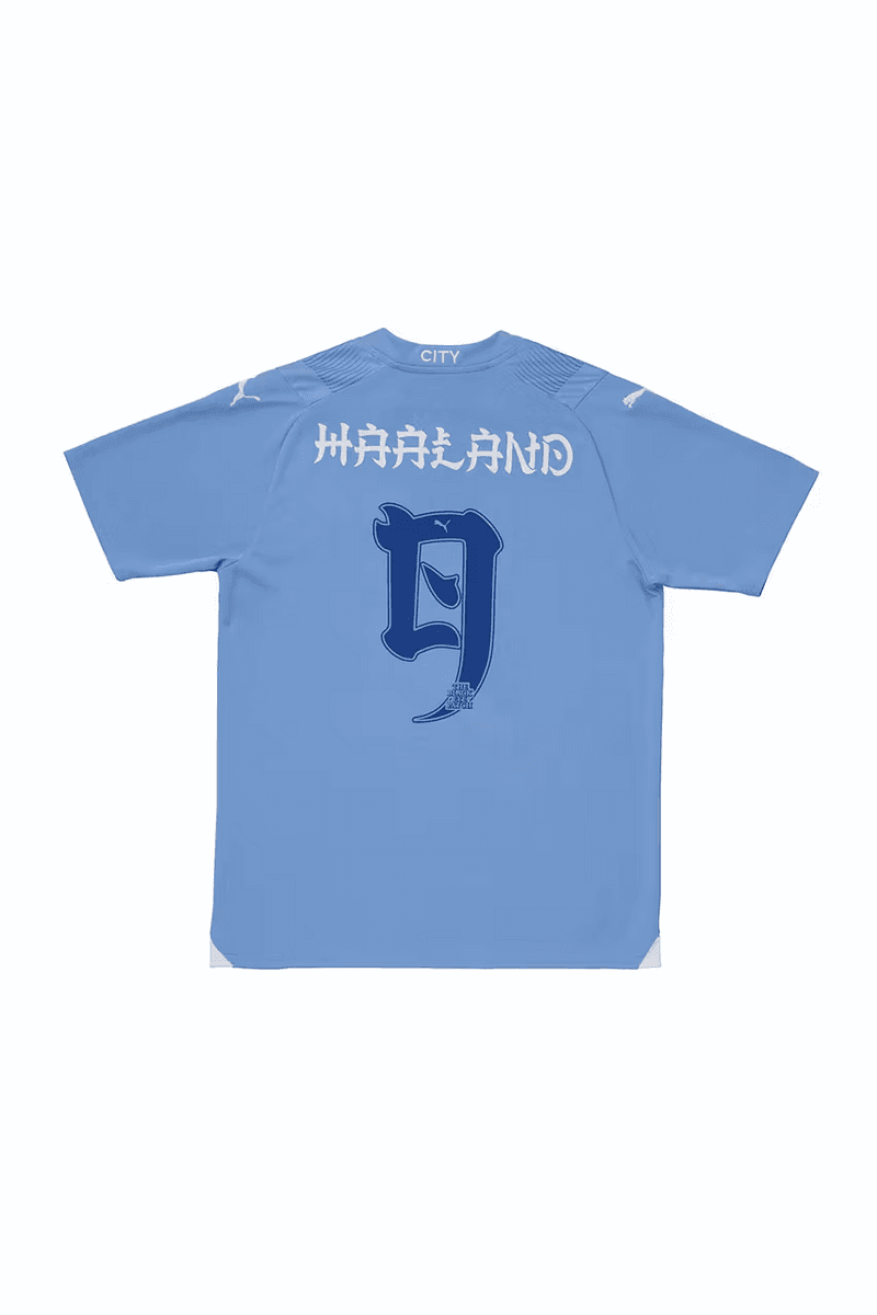 PUMA Manchester City BlackEyePatch Collaboration football jersey shirts uniform collection soccer