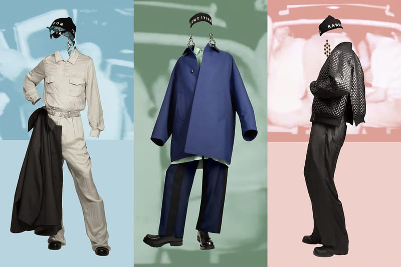 Random Identities Spring 2024 Menswear Puts the Focus on Awkward Cuts and Tailoring