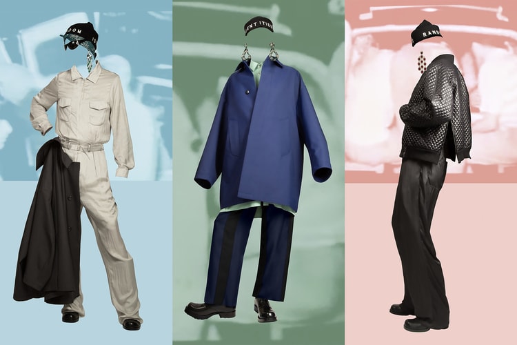 Random Identities Spring 2024 Menswear Puts the Focus on Awkward Cuts and Tailoring