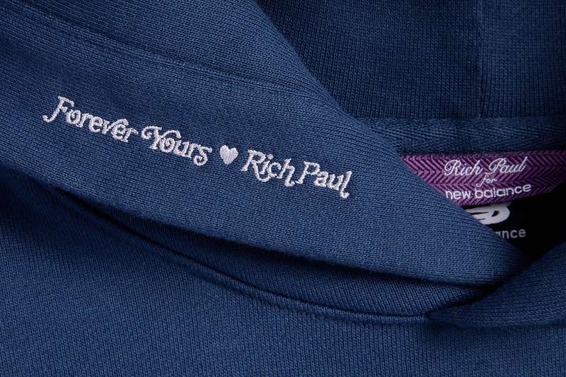 Rich Paul and New Balance Launch "Forever Yours" 550 Apparel Collection klutch sports group new balance 550 clothing sweaters sportswear sweatpants