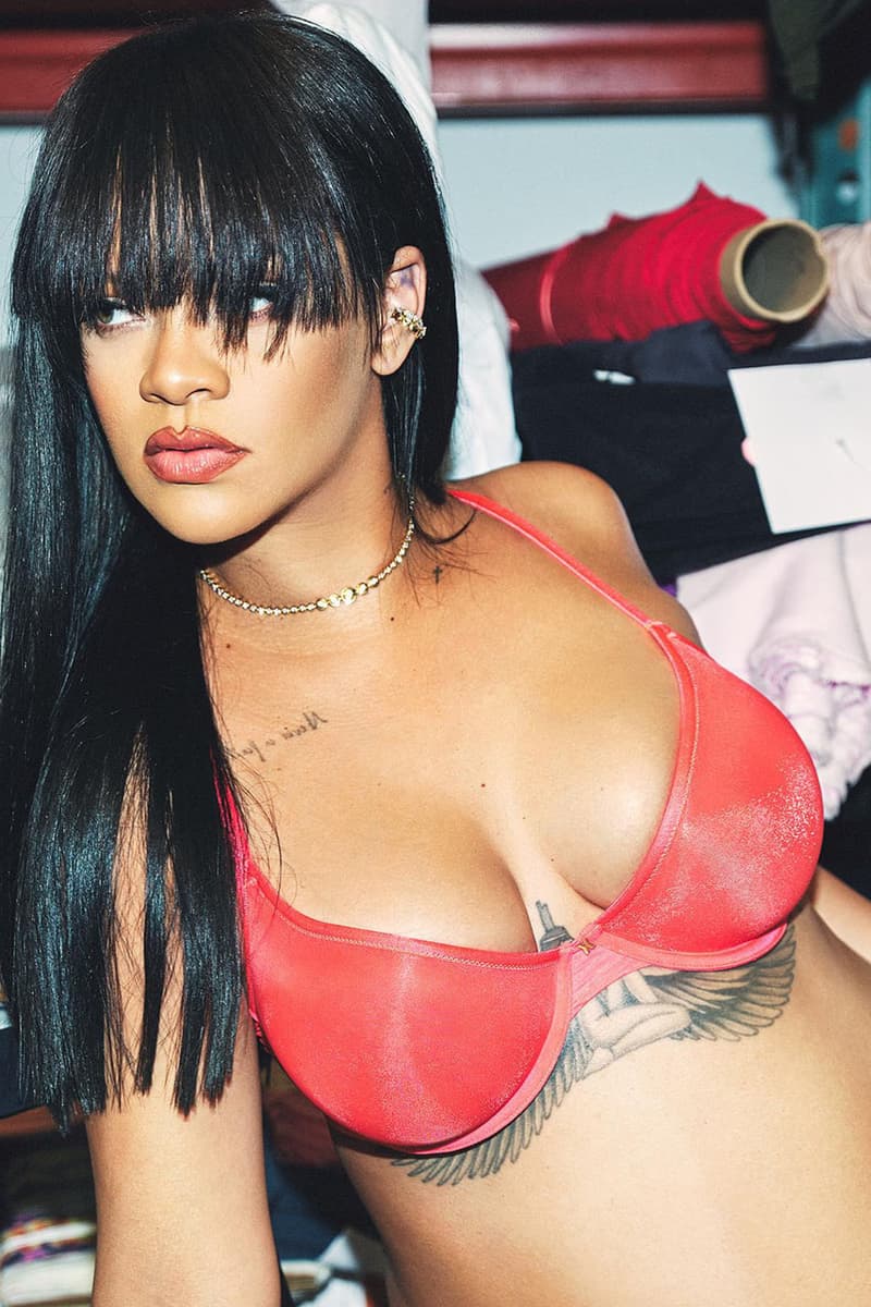 Rihanna Fronts Savage X Fenty's New Sheer X Lingerie Campaign