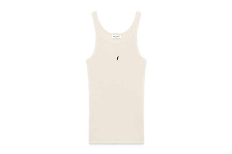 Saint Laurent Joins the Luxury Tank Top Trend