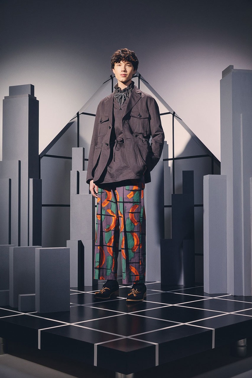 Sasquatchfabrix. autumn winter '23 collection info blazer denim puffer jackets overalls pants kimono shirting outwear pants 