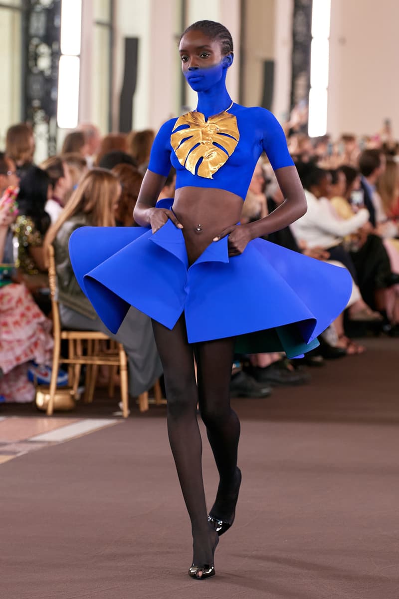 Schiaparelli Fall 2023 Daniel Roseberry Paris Couture Week FW23 Runways Celebrities Front Row
