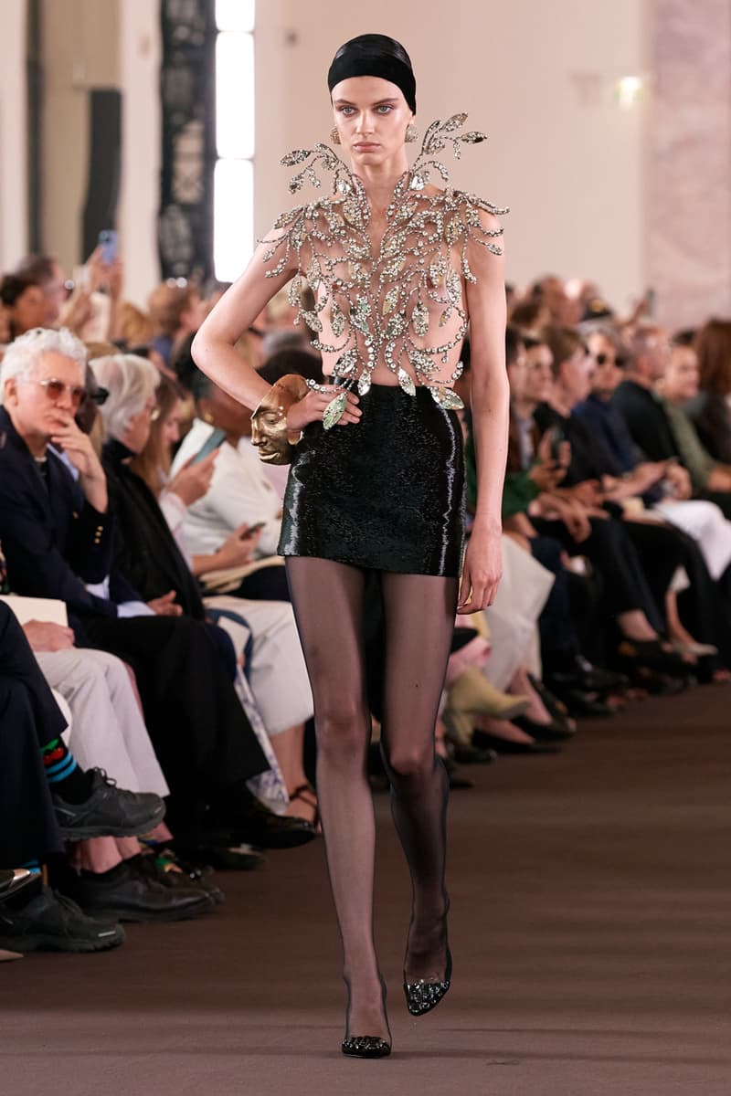 Schiaparelli Fall 2023 Daniel Roseberry Paris Couture Week FW23 Runways Celebrities Front Row