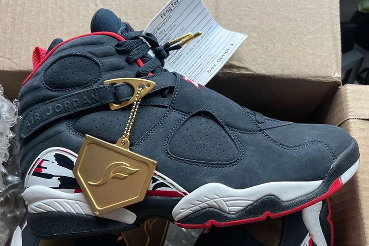 First Look at the SoleFly x Air Jordan 8 “Diamond Turf”