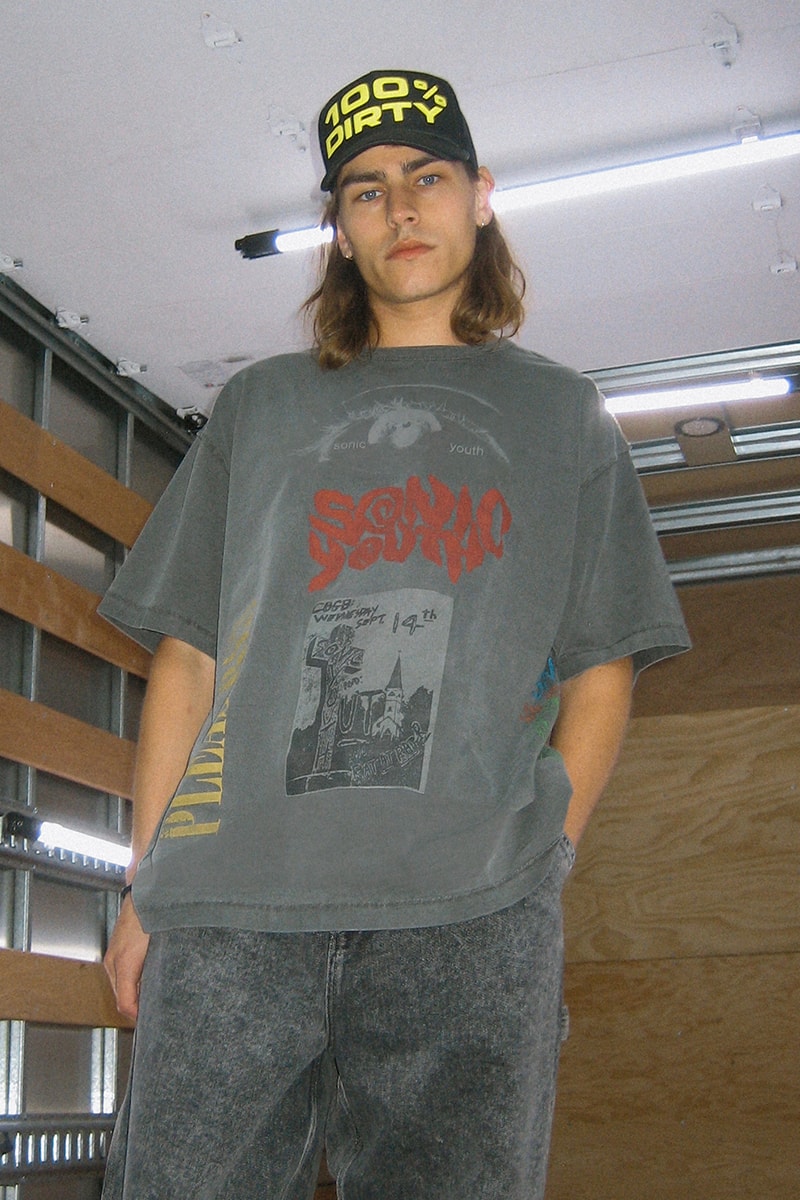 Sonic Youth by PLEASURES Capsule Collection Release Info Date Buy Price Lookbook