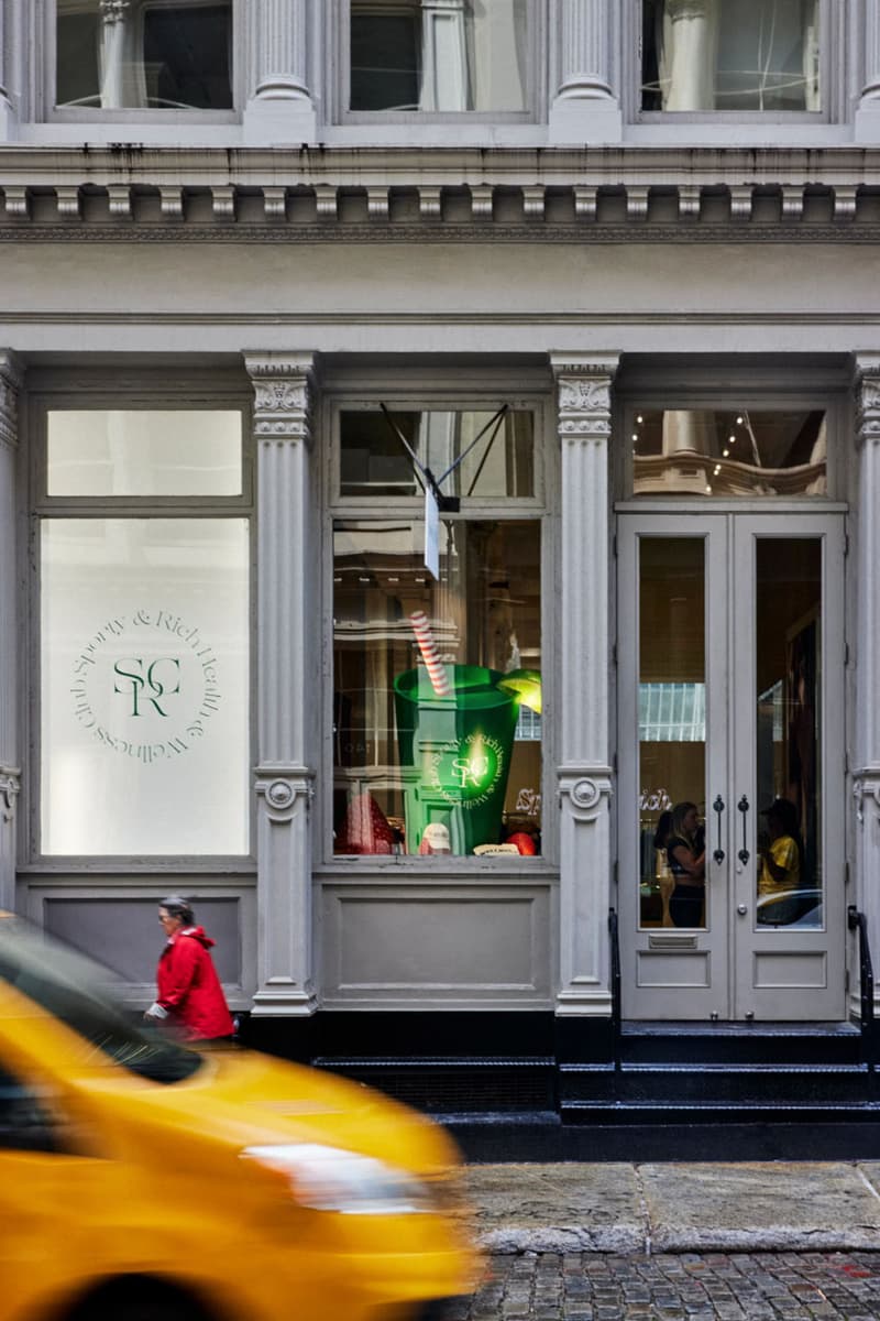 Sporty & Rich Opens SoHo Flagship Store With Juice Bar, Massage Parlor and More