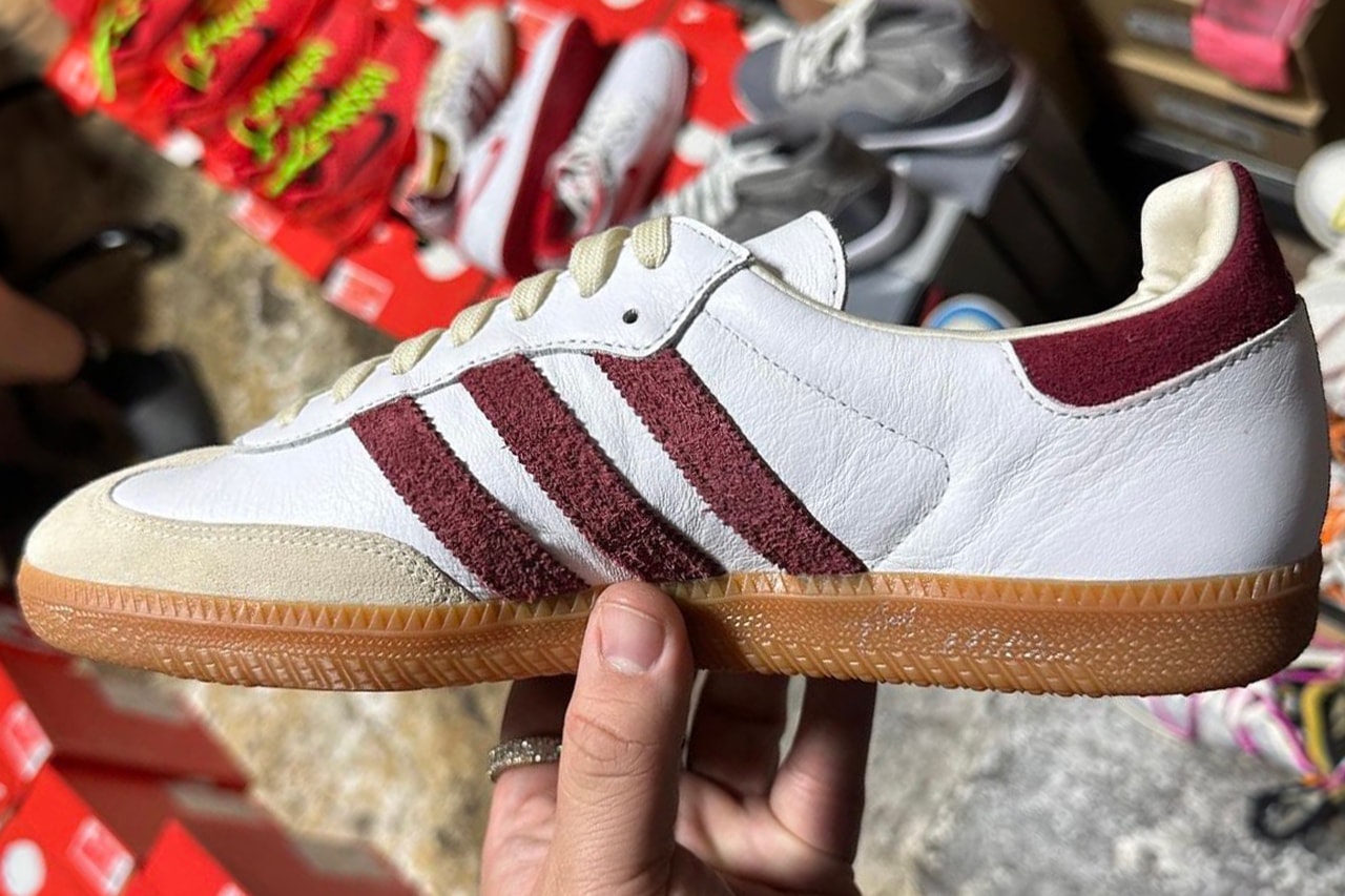 Sporty & Rich adidas Samba Maroon Release Info date store list buying guide photos price emily oberg