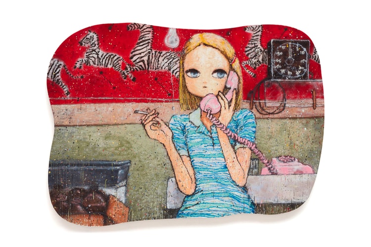 Stickymonger’s Latest Paintings Are Inspired by the Anticipation of a Telephone Call