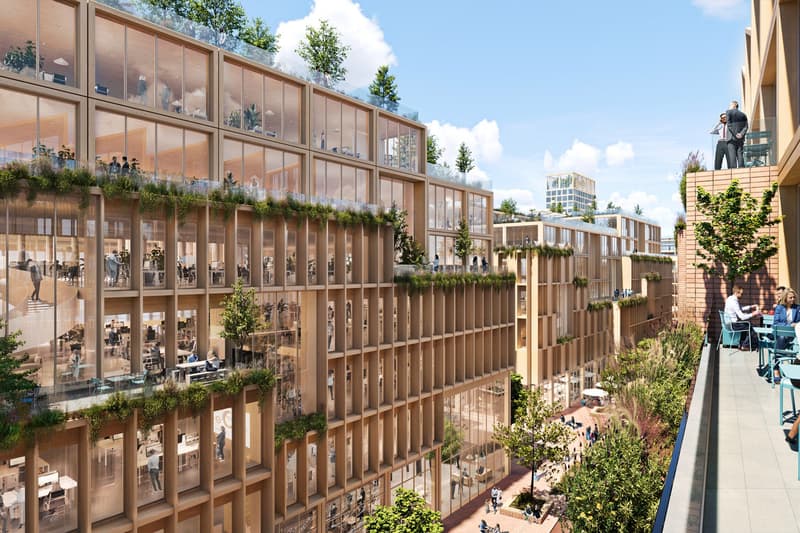 Sweden Is Set To Build the World's Largest Wooden City stockholm atrium ljungberg swedish design contemporary metropolis timber capital 2025