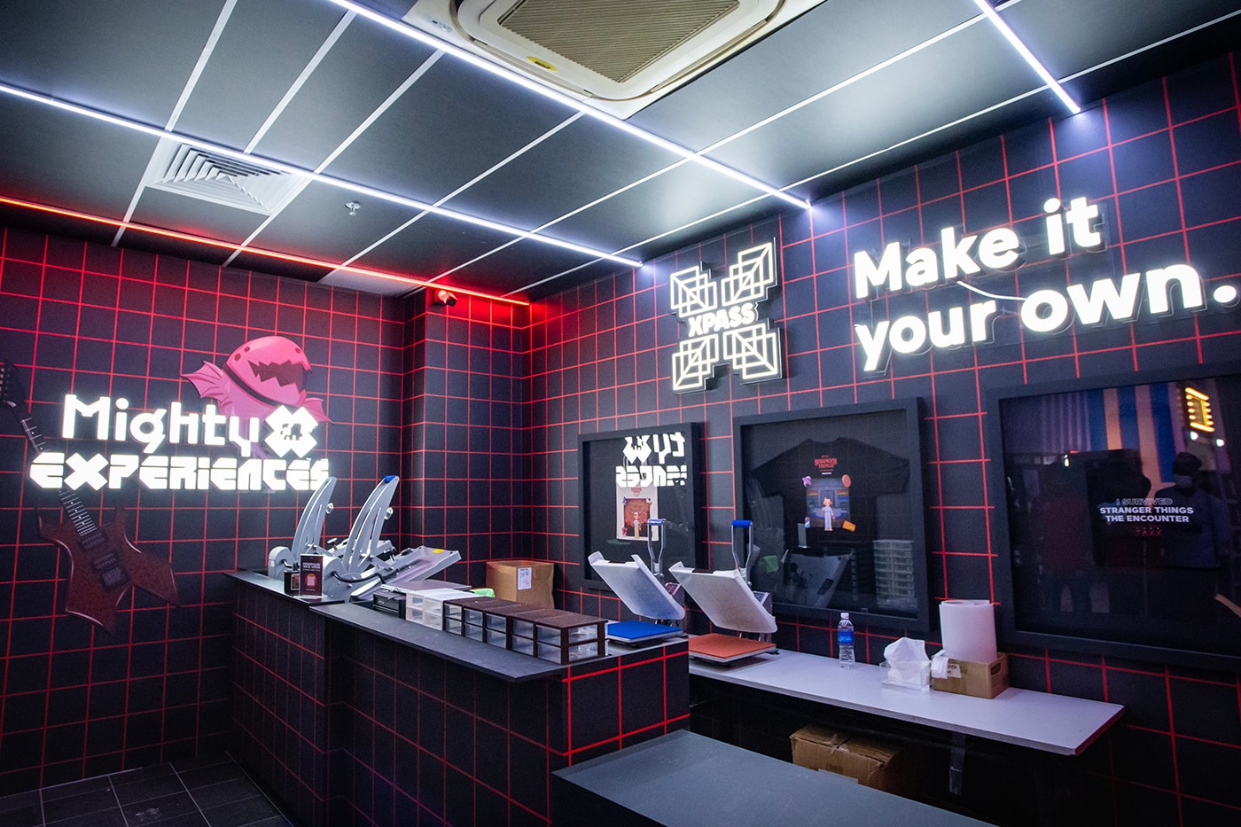 'Stranger Things' Immersive Retail Experience Mighty Jaxx Netflix Singapore Bugis+