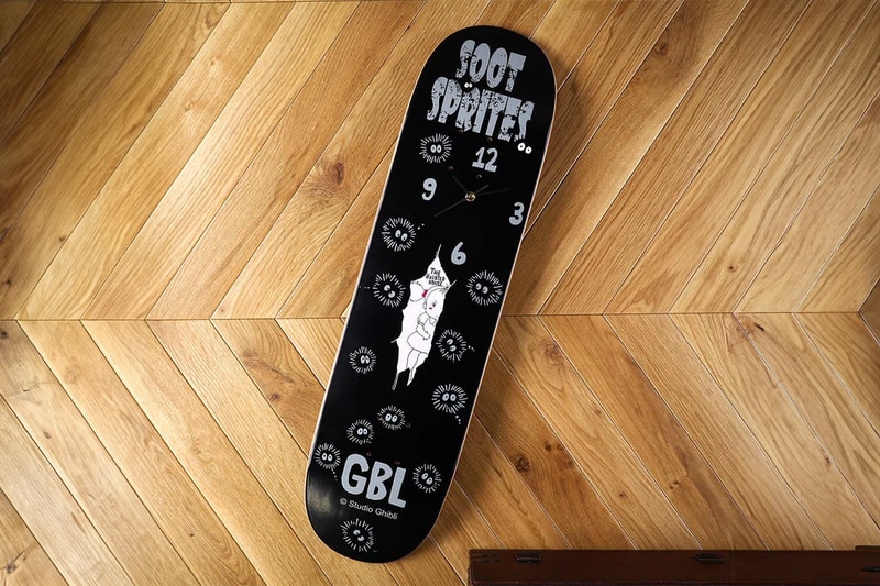 studio ghibli My Neighbor Totoro Clock Skateboard Deck release Info