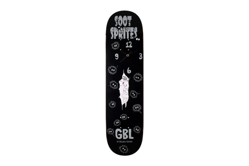 studio ghibli My Neighbor Totoro Clock Skateboard Deck release Info
