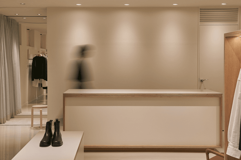 Studio Nicholson Tokyo Flagship Store Opening international Nick Wakeman London uk soho menswear womenswear Carl Hansen & Son