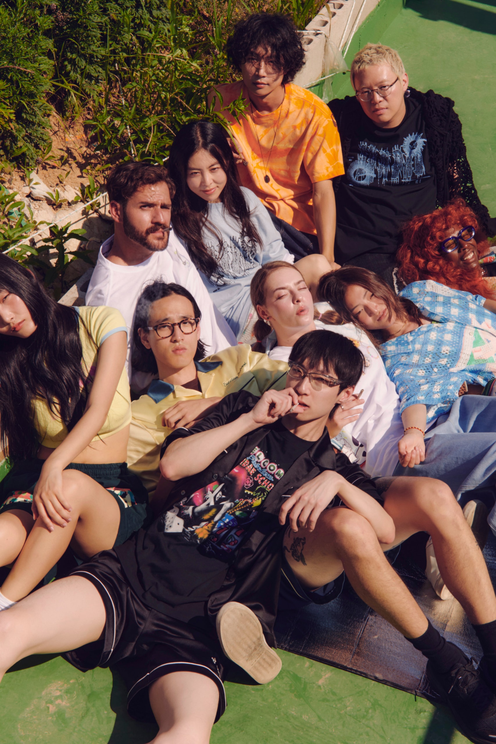 Sundae School Releases Summer ‘23 Collection Seoul Korea youth rebellion pop culture crochet watercolor cannabis