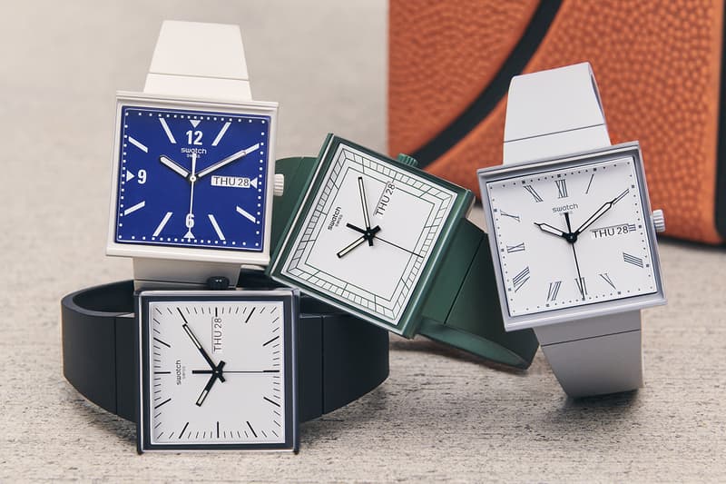 Swatch BIOCERMIC WHAT IF? Square Watch Collection Release Info