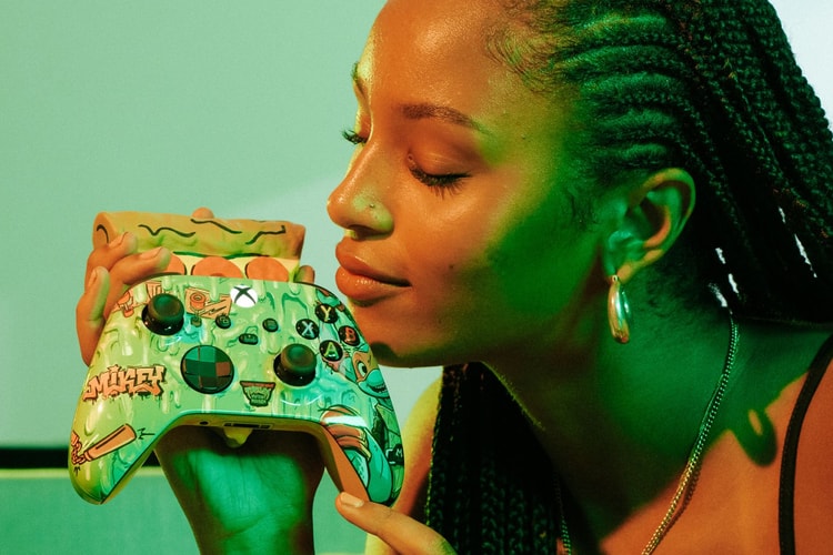 The 'TMNT: Mutant Mayhem' Xbox Wireless Controller Smells Like Pizza