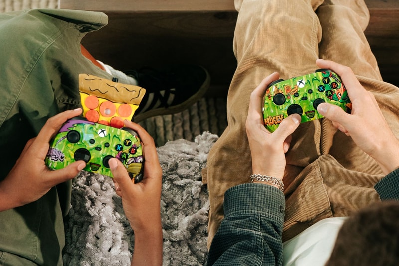 First Ever Pizza-Scented Xbox and TMNT: Mutant Mayhem Controller