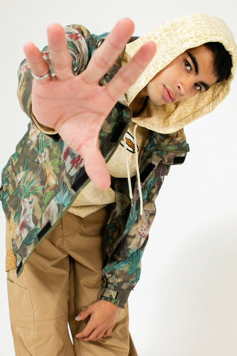 The Hundreds Looks to the Past for Fall 2023 Collection bobby hundreds ben hundreds los angeles skateboarding graphics outerwear jacket coyote camo camouflage
