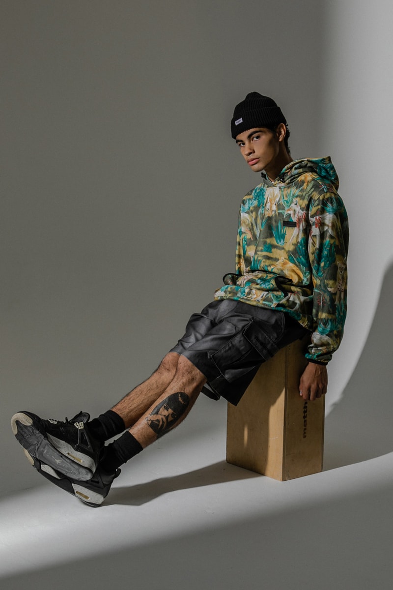 The Hundreds Looks to the Past for Fall 2023 Collection bobby hundreds ben hundreds los angeles skateboarding graphics outerwear jacket coyote camo camouflage 