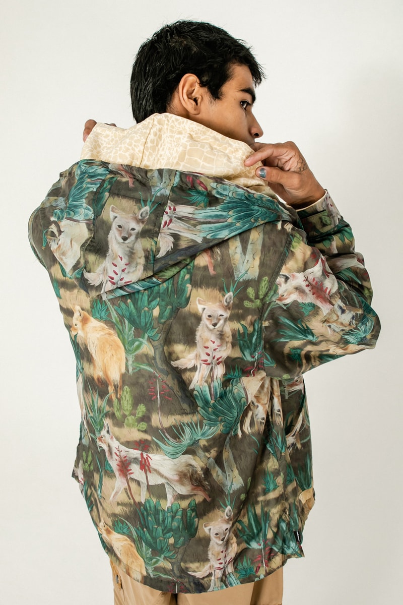 The Hundreds Looks to the Past for Fall 2023 Collection bobby hundreds ben hundreds los angeles skateboarding graphics outerwear jacket coyote camo camouflage