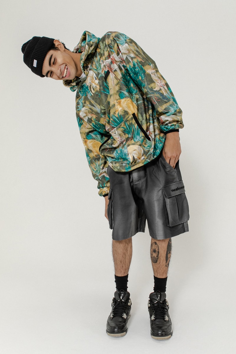 The Hundreds Looks to the Past for Fall 2023 Collection bobby hundreds ben hundreds los angeles skateboarding graphics outerwear jacket coyote camo camouflage 