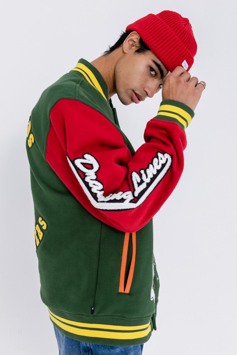 The Hundreds Looks to the Past for Fall 2023 Collection bobby hundreds ben hundreds los angeles skateboarding graphics outerwear jacket coyote camo camouflage 