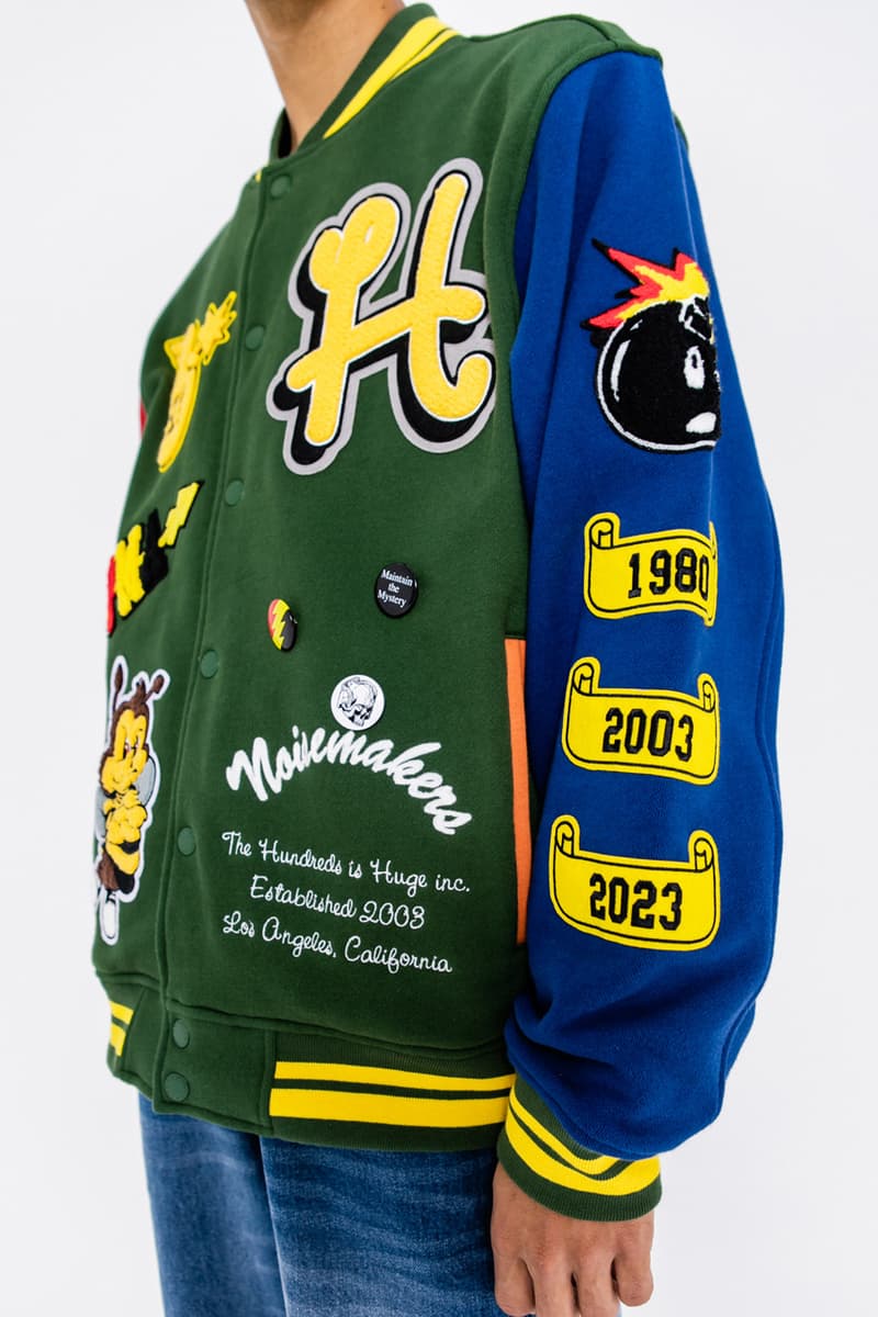 The Hundreds Looks to the Past for Fall 2023 Collection bobby hundreds ben hundreds los angeles skateboarding graphics outerwear jacket coyote camo camouflage 