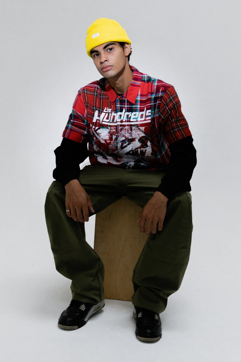 The Hundreds Looks to the Past for Fall 2023 Collection bobby hundreds ben hundreds los angeles skateboarding graphics outerwear jacket coyote camo camouflage 