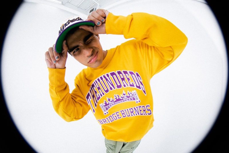 The Hundreds Looks to the Past for Fall 2023 Collection bobby hundreds ben hundreds los angeles skateboarding graphics outerwear jacket coyote camo camouflage 