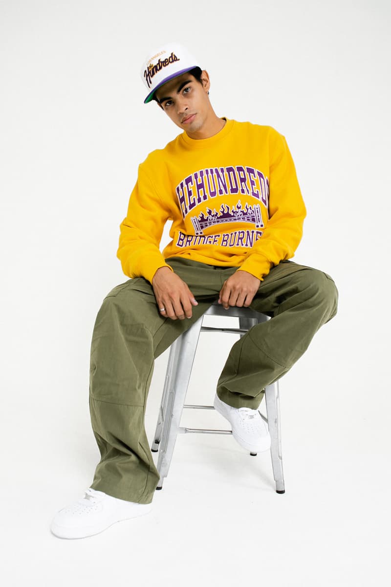 The Hundreds Looks to the Past for Fall 2023 Collection bobby hundreds ben hundreds los angeles skateboarding graphics outerwear jacket coyote camo camouflage 