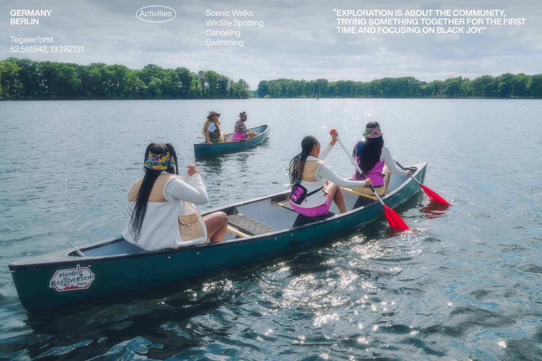 Black Canary the north face berlin tegelerforst nature reserve reclaim hike poc women outdoors collective summer exploration