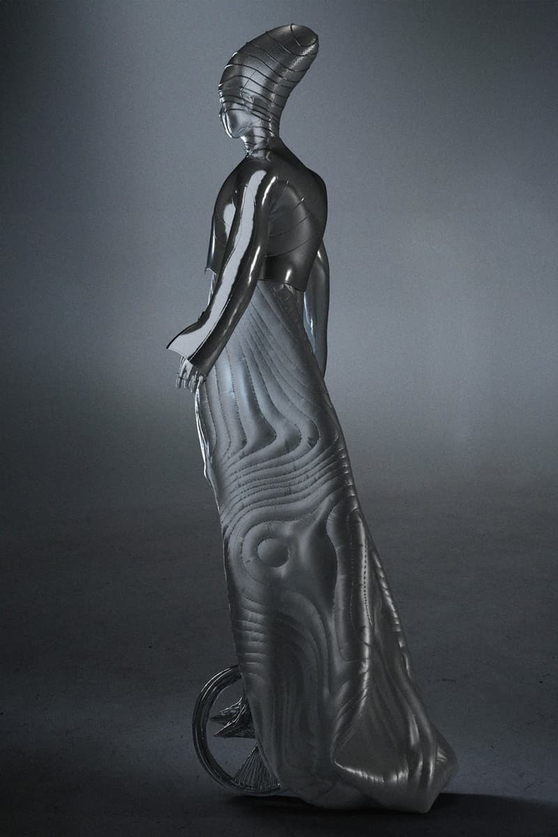 threeASFOUR Fall 2023 PLACEBO Courture Collection Angela Donhauser Adi Gil Gabriel Asfour Digital Physical Collection Runways