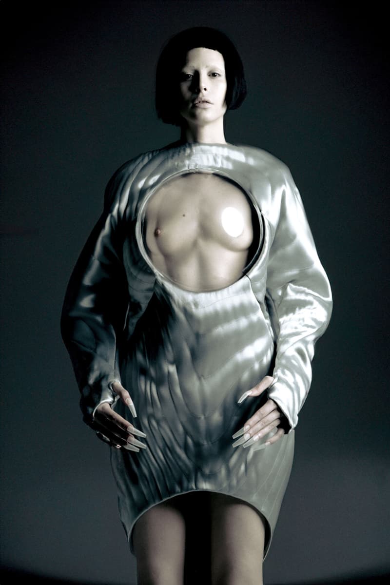 threeASFOUR Fall 2023 PLACEBO Courture Collection Angela Donhauser Adi Gil Gabriel Asfour Digital Physical Collection Runways